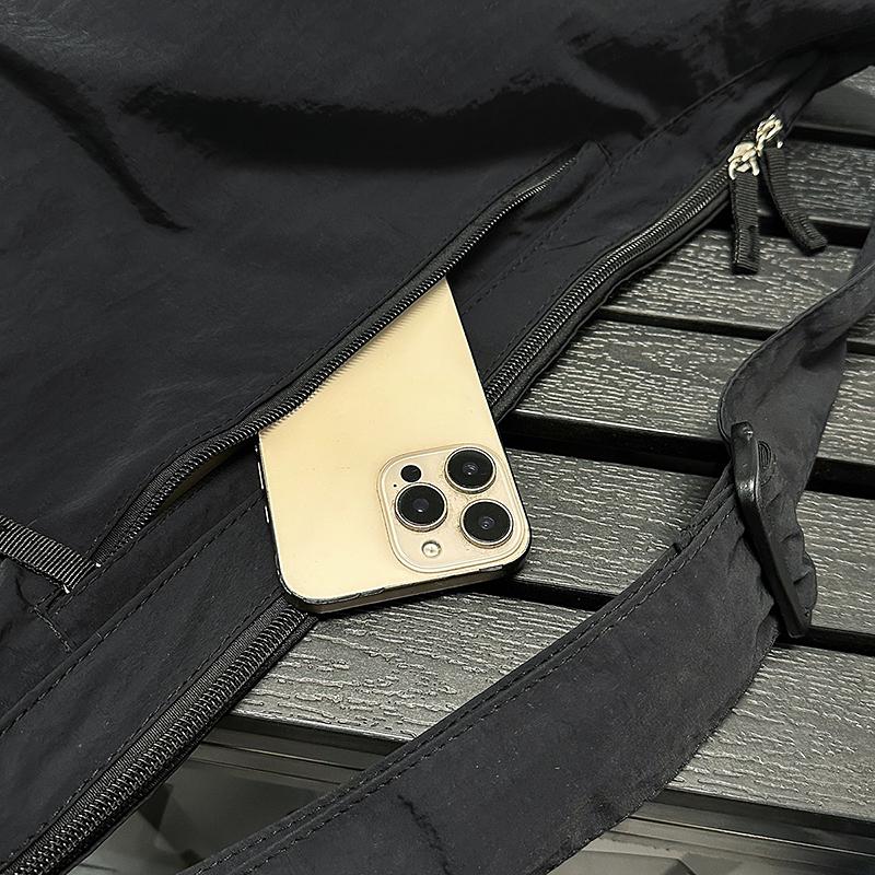 Men's Nylon Crossbody Bag Women's Large Capacity Tote Bag Student Book Bag Commuter Shoulder Bag