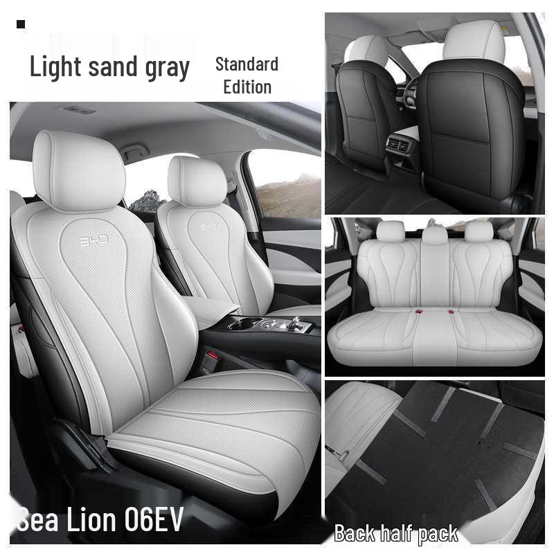 2026 EV 710 Sea Lion 06 Flagship Full Coverage Leather Car Seat Covers Special Sea Lion 06 Five Seats