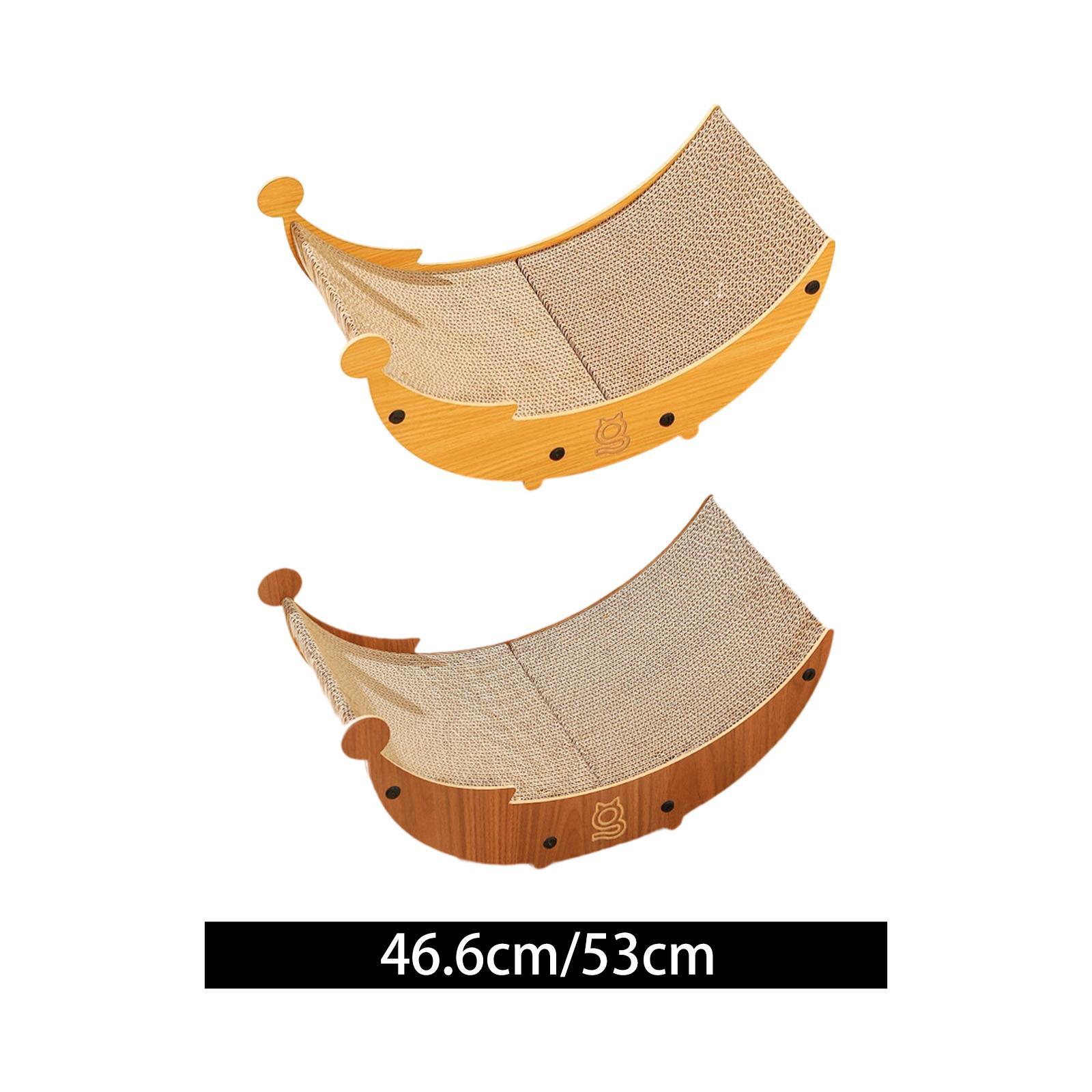 

Cat Scratcher Bed Cat Beach Chair Resting Grinding Paws Sleeping Cat Lounger M oak