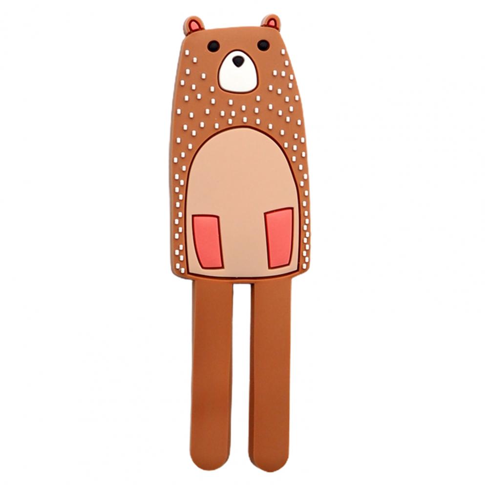 Refrigerator Magnet Cute Animal Shape Silicone Magnetic Hook Decorative Fridge Sticker Hanger Hook For Home