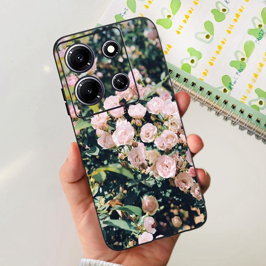 Fashion Butterfly Phone Case For Infinix Note 30i Note30 Pro 2023 Soft Silicone TPU Back Cover For Infinix Note 30 Pro Note30i