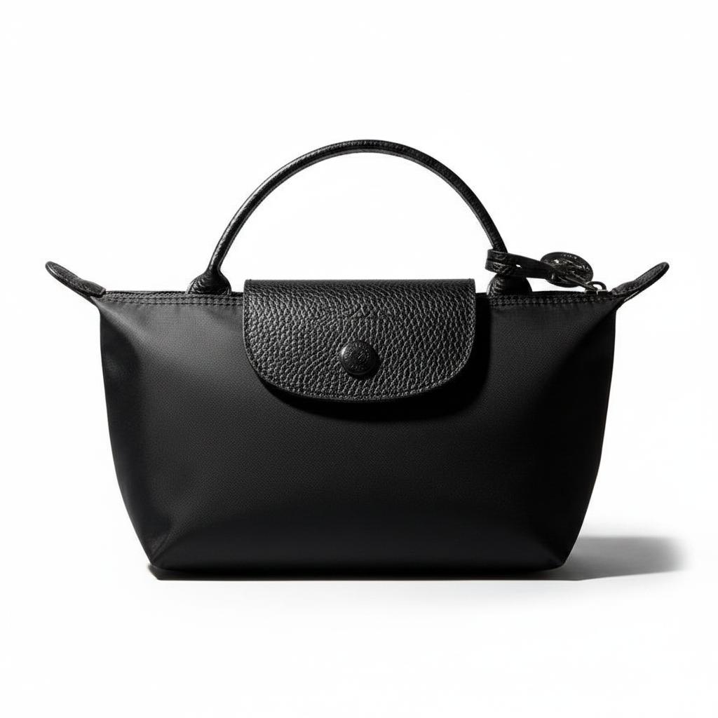 Longchamp Le Pliage One Pouch Black