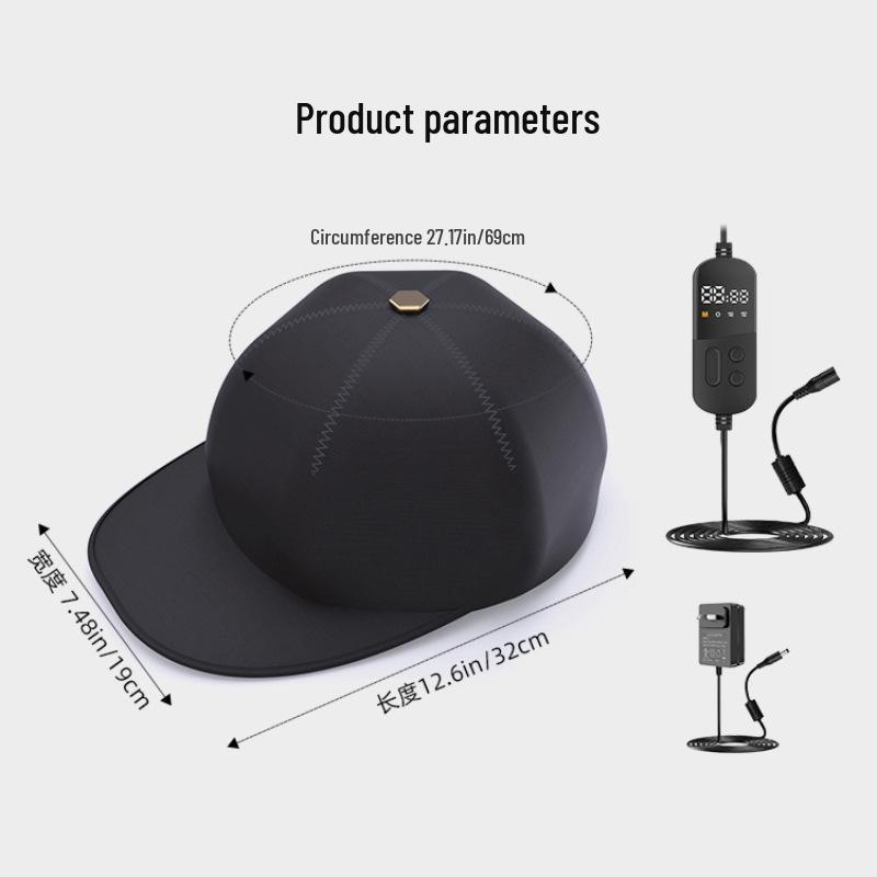Infrared Hair Growth Cap with 180 LEDs for Scalp Nourishment
