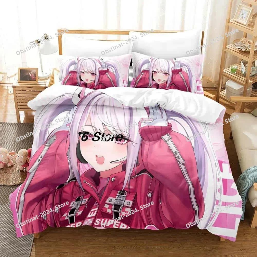 Comforter Game Goddess Of Victory Nikke Bedding Set Single Twin Full Queen King Size Bed Set Adult Kid Bedroom S 3D Anime