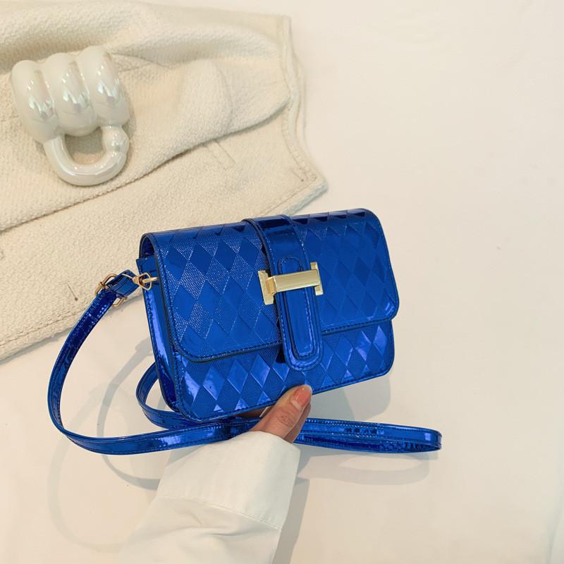 Fashionable Pu Leather Small Square Bag Elegant Crossbody Handbag For Daily Use