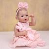 18 Inch Lifelike Reborn Bady Doll Full Silicone Vinyl with Visible Veins Newborn Dolls Early Educational Toys Toddler Birthday Gifts