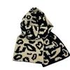 Couple Leopard Print Scarf Fashionable Versatile Warm Texture Fashionable Scarf Autumn and Winter Scarf
