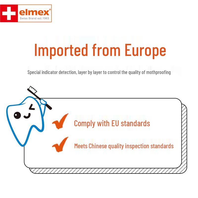 Elmex Children's Fluoride Toothpaste 0-6 Years (2-Pack)