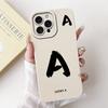 New Fashion Letter Phone Case For iPhone 15 Pro Max 15Pro Soft Silicone Shockproof Cases For iPhone15 15ProMax Covers Bumpers