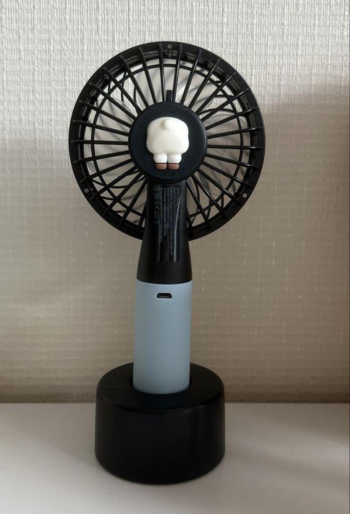 [USED] BTS Jin BT21 RJ Bundy Fan Handheld Fan