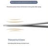 Stainless Steel Tweezers Safe Rounded - Tip Eyebrow Clips Precise Eyebrow Shaping Ingrown Hair Removal Eyebrow Shaping Tool