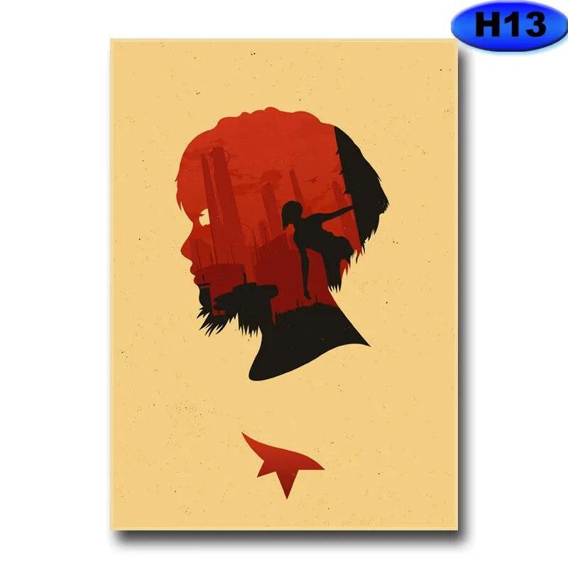 Modern heminredning Målning HD-utskrifter Videospelsaffischer Kraftpapper Vintageaffisch Väggdekor Rum Bar Café Inredning