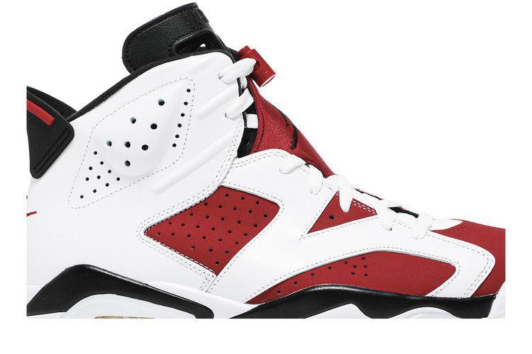 Men's Sneakers Jordan 6 Retro Carmine (2021) White/Black-Carmine