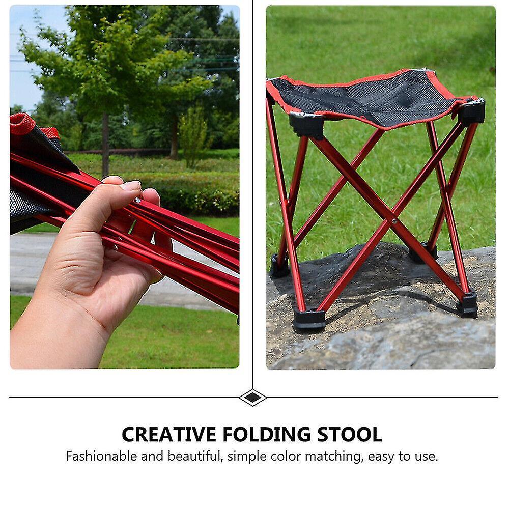 Pc Fisherman Stool Fold Up Fishing Chair Lightweight Camping Chair
