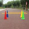 Square Hurdle and Cone Set: Multi-Sport Training Equipment with Marker Poles