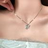 Symphony Super Immortal Butterfly Necklace Niche Premium Flash Diamond Clavicle Chain Cold Wind Temperament Sweet Necklace