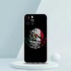 For iPhone 15 16 14 13 12 11 Pro Max XS X XR SE 7 8 Plus soft Silicone Clear Cover Mexico Flag Luxury Phone Case