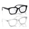2pcs VOPHA Anti Blue Light Square Prescription Spectacles Women Men Spring Leg Farsightedness Glaasses +0.5 +1.0 To +3.0