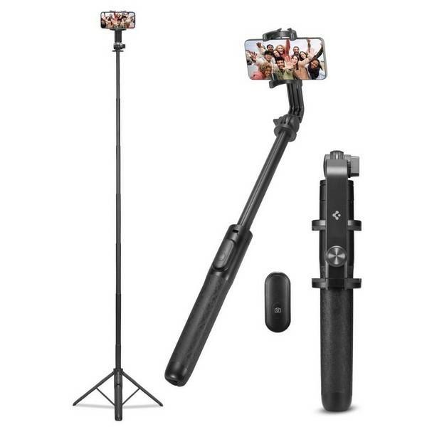 Spigen Selfiestick S560WTripodBluetooth black/black AMP05813