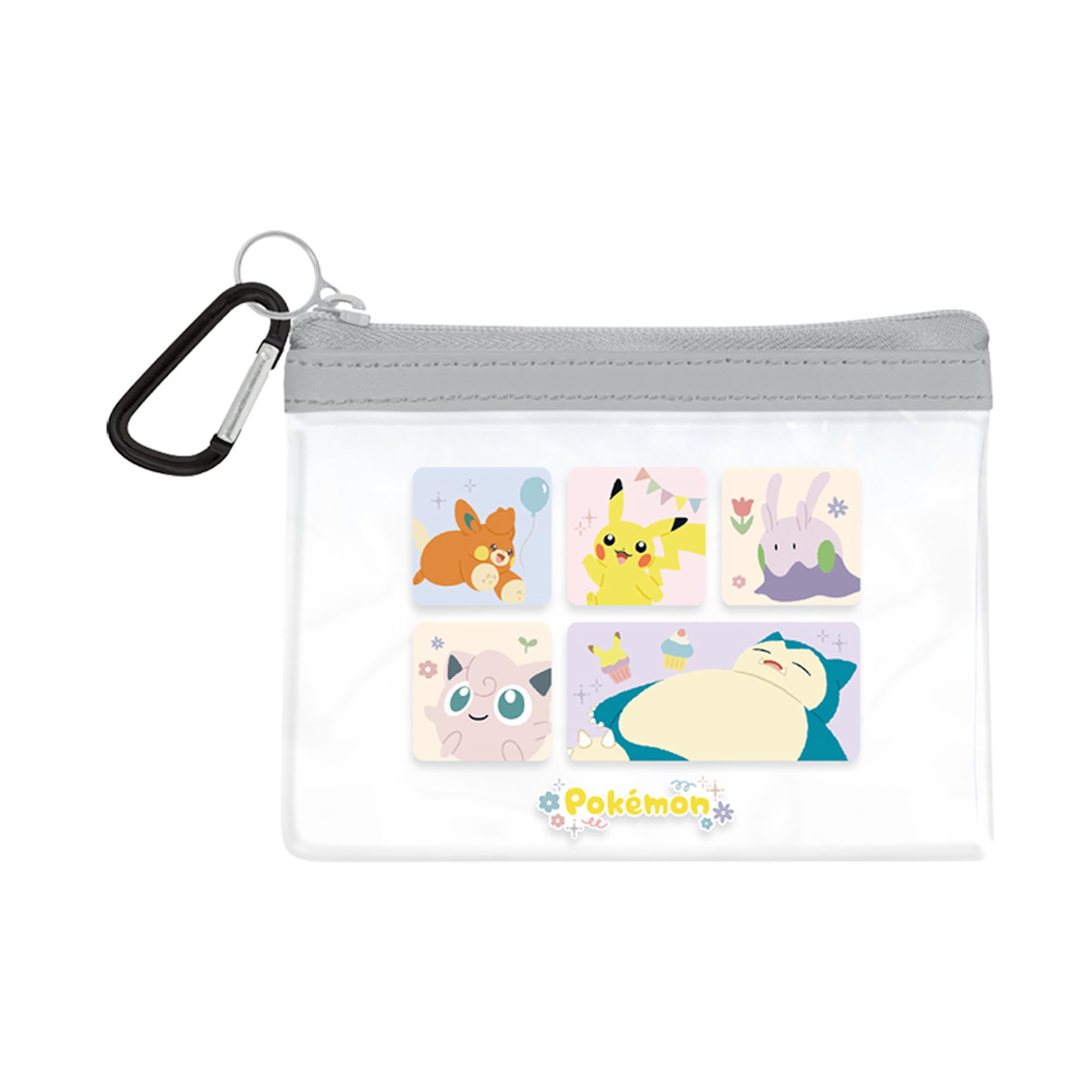 Kamio Japan Pokemon Мини-кошелек с красочным 304158 Кошелек, Карабин, Стиль,