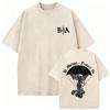 Washed Vintage Forward Observations Group Be Seeing You Print Tshirt Skeleton Graphic Tshirts Men Fashion Oversized T Shirts