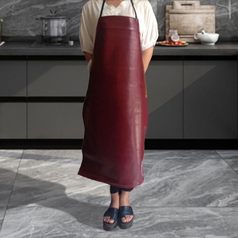 Oil Resistant Waterproof Apron For Kitchen Heavy Duty Workwear Easy Clean Kitchen and Commercial Restaurant Use Apron