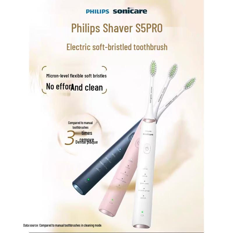 Philips HX2481/01 Sonic Electric Toothbrush for Couples CN Plug (adapter Included)