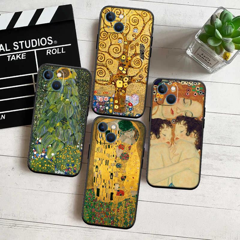 BH26 Gustav Klimt New High-End Shell Phone Case for Redmi Note 13 14 Pro+ Plus A3 A3X 13X 13C 13R 14S 14C 14R