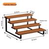 Miling Wooden Desktop Multi-Layer Storage Rack