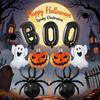 9pcs Halloween Decoration Balloons Foil Pumpkin Ghost Black BOO Spider Balloon Halloween Party Spooky Theme Fun Decor Supplies