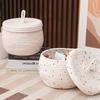 Home Desktop Miscellaneous Storage Basket Multi-purpose Hand Woven Cotton Rope Material Snacks Cosmetics Stationery Storage Box