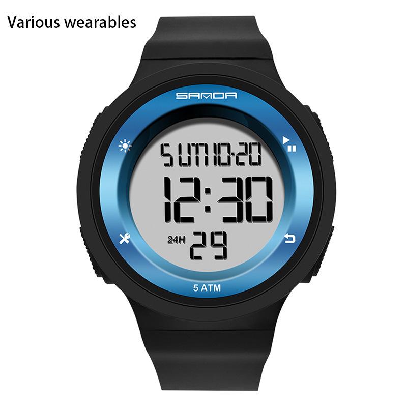 Multifunctional Glow-in-the-dark Waterproof Outdoor Mountaineering Digital Watch Diving Watch