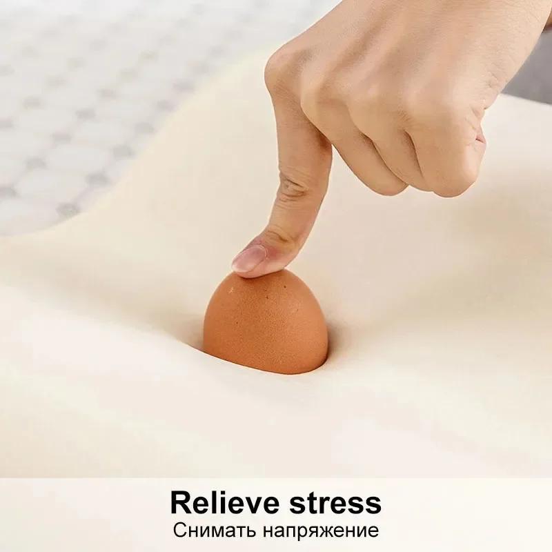 Long Pillow Memory Foam Bedding Pillow Neck Protection Slow Rebound Shaped Maternity Pillow For Sleeping Orthopedic Pillows