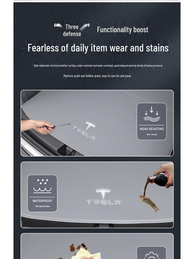 Full Coverage Trunk Mat for Tesla Model Y - Maodou Accessories