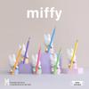 Hand-Painted Miffy Display Rack: Trendy Plaything & Ornament