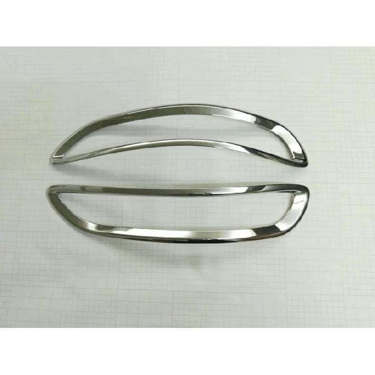 ABS Chrome Accessories For KIA Sportage 4 QL 2016 2017 2018 Rear Tail Light Lamp Eyebrow Eyelid Cover Decoration Sticker Trims