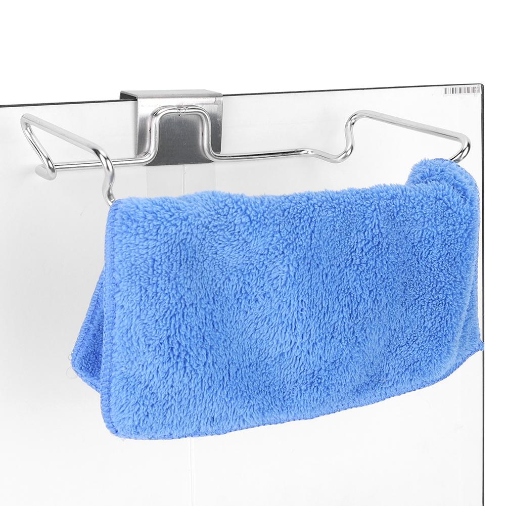 Stainless Steel Kitchen Hanger Storage Rack Towel Trash Garbage Organizer Rack Holder