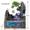 Rockery Circulating Water Fish Tank for Living Room - Small/Medium Aquariums & Desktop Goldfish Tank