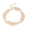 European & American Molten Lava Metal Necklace & Earrings Set: Irregular, Versatile, Exaggerated Design