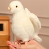22/30CM Simulation Pigeon Plush Toy Kids Stuffed Pigeon Doll Toddlers Boys Girls Soft Bird Plushie Educational Animal Toy Decoration