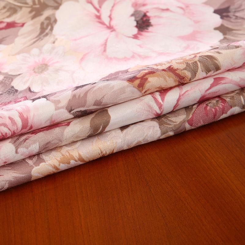 New Flower Tablecloth Cotton Linene Classical Embroidered Hem European Style Cover Washable Table Cloth For Tea Table Sofa