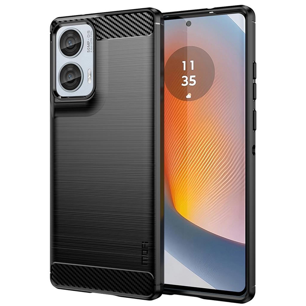 MOFI JK TPU Series-1 For Motorola Moto G85 5G/S50 Neo 5G Case Carbon Fiber TPU Phone Cover