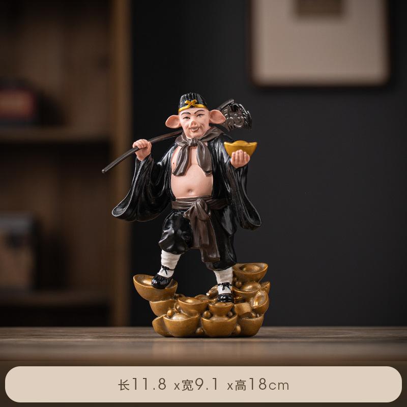 

Journey to the West Tang Monk Sun Wukong Zhu Bajie Sha Monk Action Figure Set Black Myth Statue