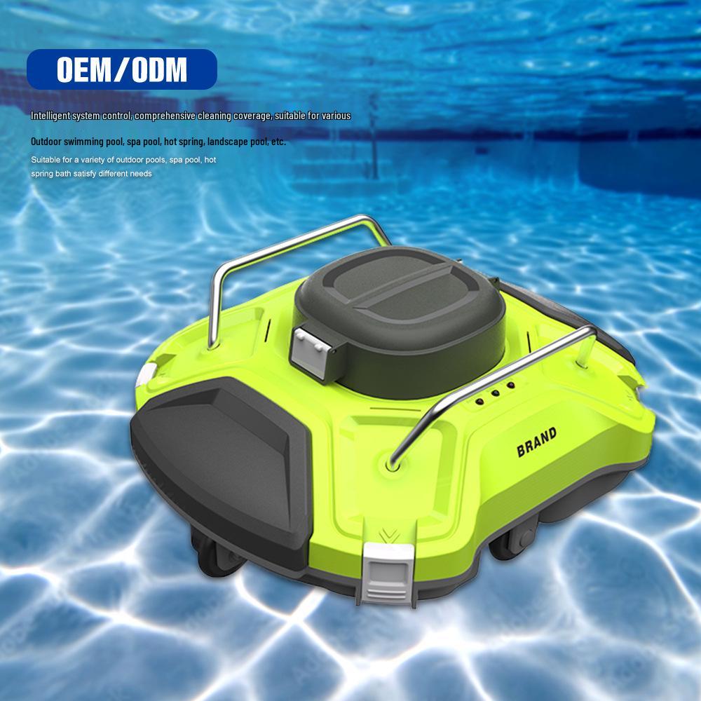Fully Automatic Pool Cleaning Robot Vacuum Cleaner for Family Pools