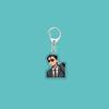 7pcs-BTS Cool Suit Cartoon Keychain, Businessman style Keyring, Aesthetic K-pop/Anime Style Bag Charm for ARMY Fans (7 Styles Available)