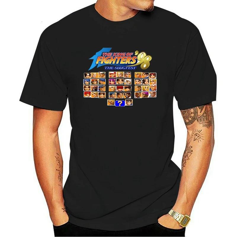 

Male Graphic Short Sleeve Fighters 98 Neo Geo Character Selec cool TShirt New Funny Men t shirt Women novelty tshirt the King of 5XL різнокольоровий