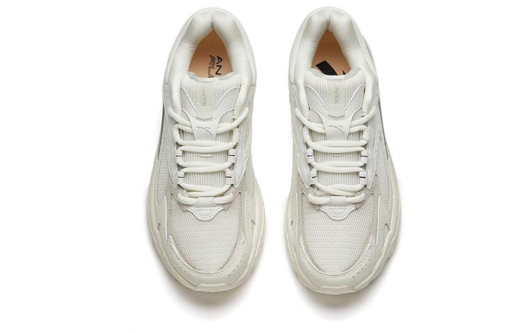 Women's Sneakers Anta AT951 Vintage Low top Casual Shoes Women's Ivory White
