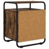 Nightstand Smoked Oak Engineered Wood