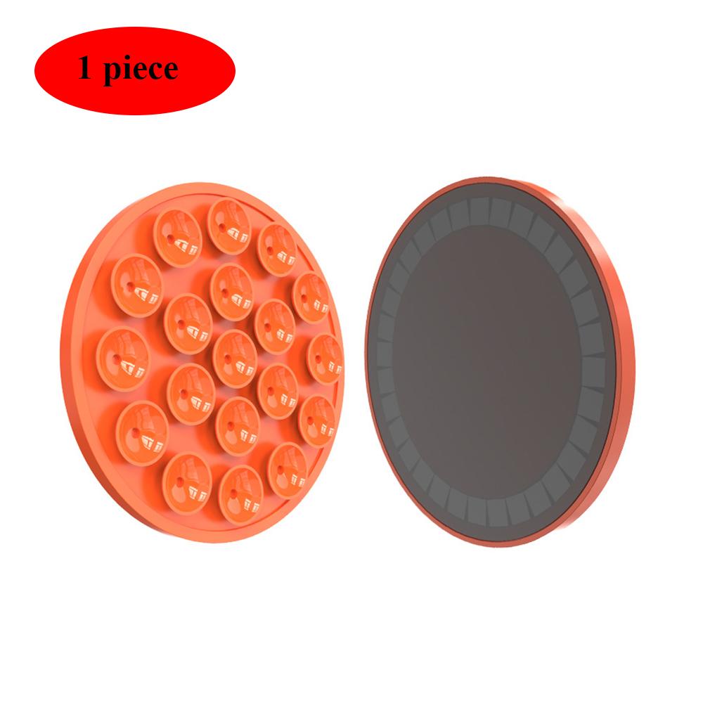 Multi Functional Magnetic Phone Holder with Silicone Suction Cup Portable Handheld Person Stand For Magsafe iPhone 16-12 Mount