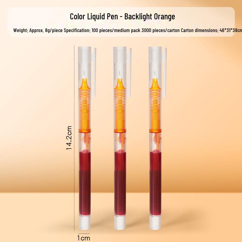 Schnelltrocknender schwarzer Gel-Tintenroller, große Kapazität 0,5 mm - Ideal für Schüler und zum Üben